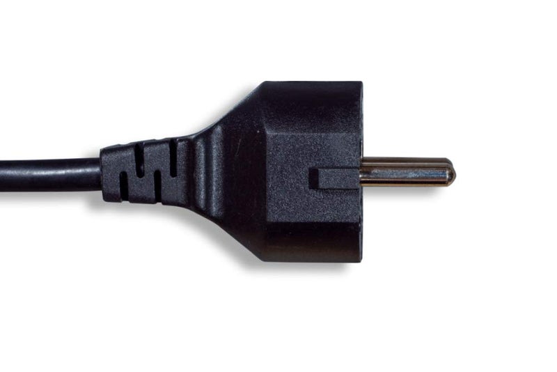 Cablelera ZADA41SA-06 European Notebook Cord Plug to IEC320 C5 6' 18 AWG 250V Power Cable - Image 4